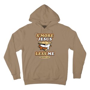 SMore Jesus Less Me Matthew 22 37 Christian Bible Verse Love Hoodie