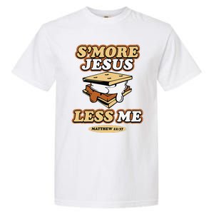 SMore Jesus Less Me Matthew 22 37 Christian Bible Verse Love Garment-Dyed Heavyweight T-Shirt