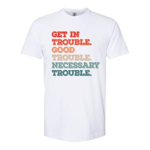 Social John Lewis Get In Good Necessary Trouble Gift Softstyle CVC T-Shirt