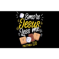 Smore Jesus less me Tent Wilderness Glamping Campfire Nature Bumper Sticker