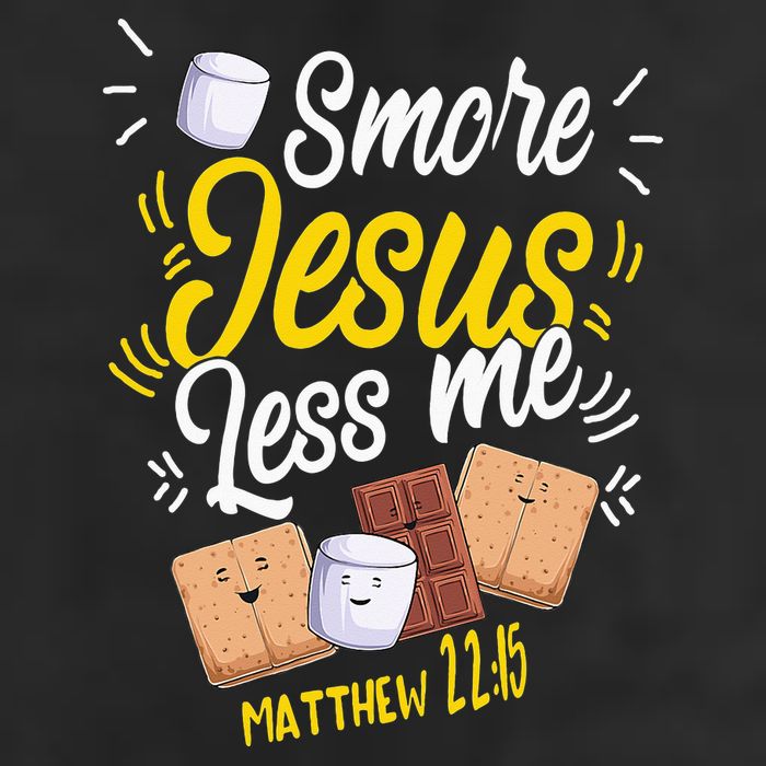 Smore Jesus less me Tent Wilderness Glamping Campfire Nature Beanie