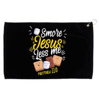 Smore Jesus less me Tent Wilderness Glamping Campfire Nature Grommeted Golf Towel