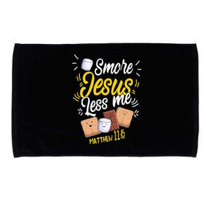 Smore Jesus less me Tent Wilderness Glamping Campfire Nature Microfiber Hand Towel