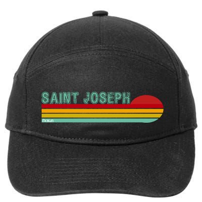 Saint Joseph Michigan 7-Panel Snapback Hat
