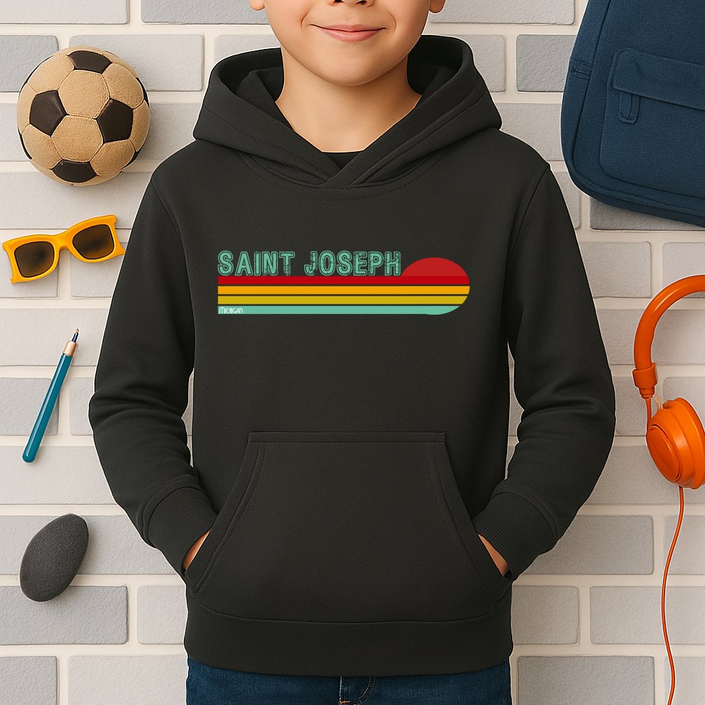 Saint Joseph Michigan Kids Hoodie