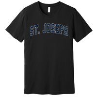 St. Joseph Michigan Mi Vintage Sports Design Design Premium T-Shirt