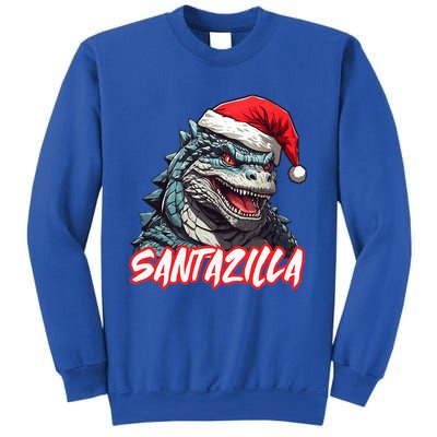 Santazilla Japanese Monster Kaiju Christmas  Sweatshirt