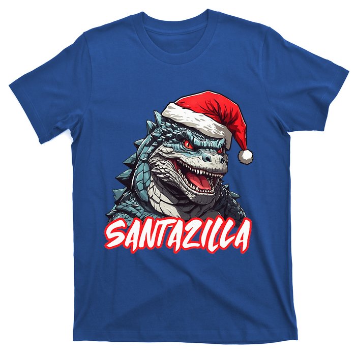 Santazilla Japanese Monster Kaiju Christmas  T-Shirt