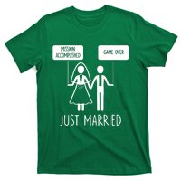 Sayings Just Married Game Over Bride T-Shirt