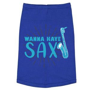 Saxophone Jazz Musician Funny Gift Sax Saxophonist Gift Doggie Tank