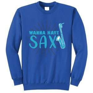 Saxophone Jazz Musician Funny Gift Sax Saxophonist Gift Sweatshirt