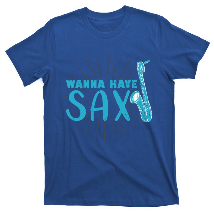 Saxophone Jazz Musician Funny Gift Sax Saxophonist Gift T-Shirt