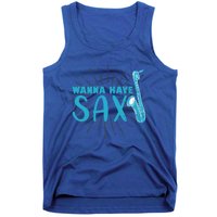 Saxophone Jazz Musician Funny Gift Sax Saxophonist Gift Tank Top