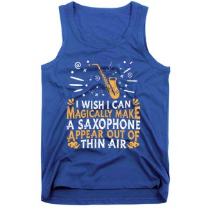 Saxophone Jazz Musician Player Gift Magical Sax Saxophonist Meaningful Gift Tank Top