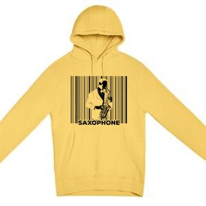 Saxophonist Jazz Music Musician Sax Funny Gift Saxophone Gift Premium Pullover Hoodie