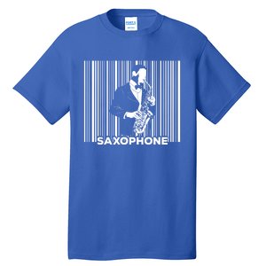 Saxophonist Jazz Music Musician Sax Funny Gift Saxophone Gift Tall T-Shirt