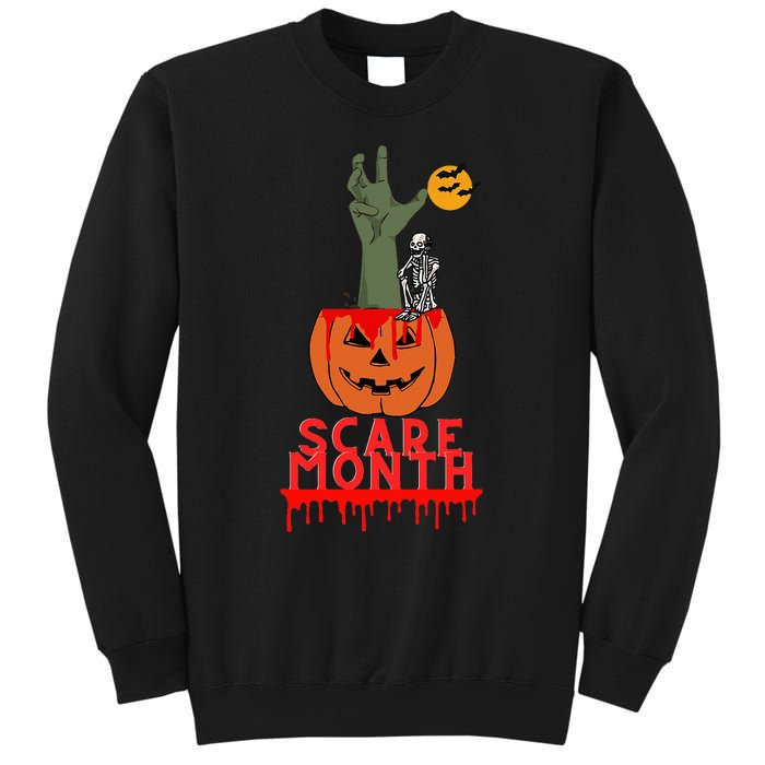 Spooky Jack O Lantern Sweatshirt