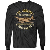 St. Joseph Of Cupertino Patron Saint Of Pilots Aviators Men Tie-Dye Long Sleeve Shirt