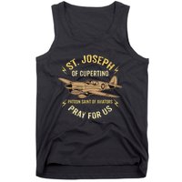 St. Joseph Of Cupertino Patron Saint Of Pilots Aviators Men Tank Top