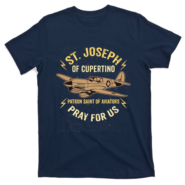 St. Joseph Of Cupertino Saint Of Pilots Aviators T-Shirt