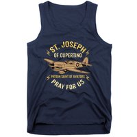 St. Joseph Of Cupertino Saint Of Pilots Aviators Tank Top