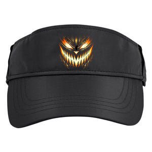 Scary Jack O Lantern Face Carved Pumpkin Halloween Costume Adult Drive Performance Visor