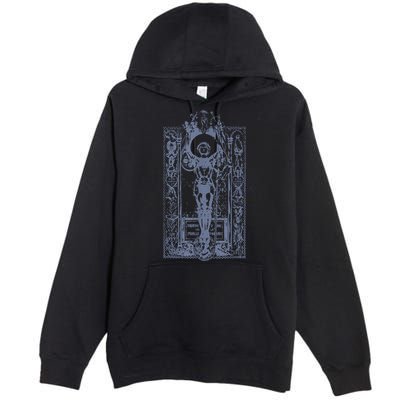 St Joan Of Arc Distressed Vintage Saint Catholic Women Premium Pullover Hoodie