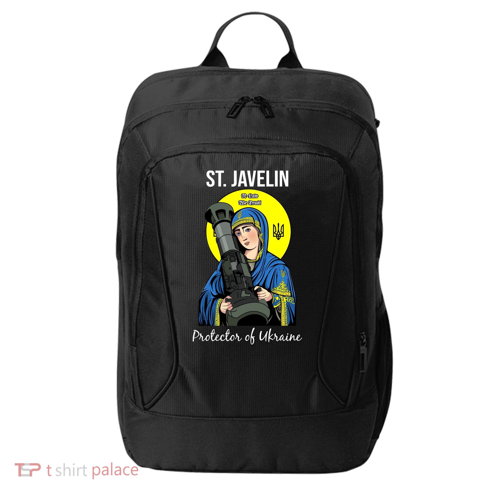 St. Javelin Protector Of Ukraine Support Stand With Ukraine City Backpack