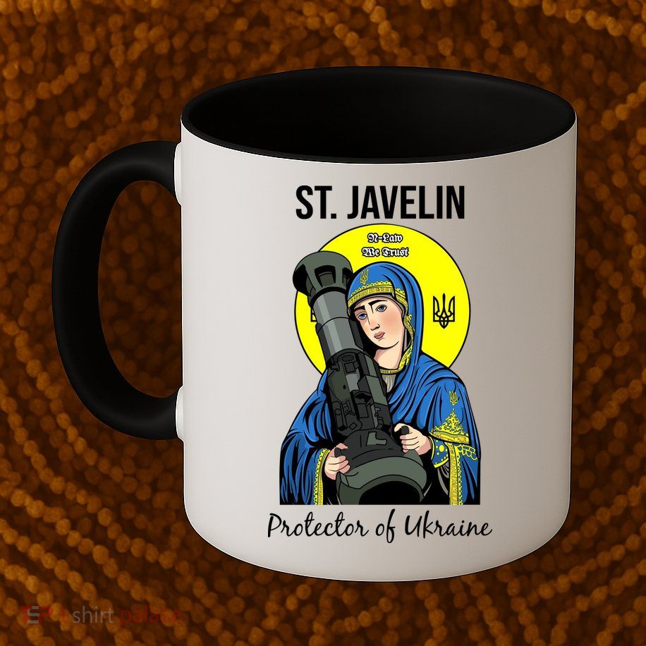 St. Javelin Protector Of Ukraine Support Stand With Ukraine Mug