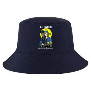 St. Javelin Protector Of Ukraine Support Stand With Ukraine Cool Comfort Performance Bucket Hat