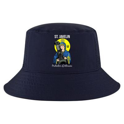 St. Javelin Protector Of Ukraine Support Stand With Ukraine Cool Comfort Performance Bucket Hat