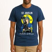 St. Javelin Protector Of Ukraine Support Stand With Ukraine Tall T-Shirt