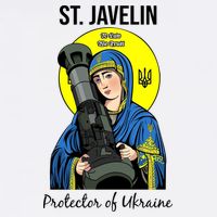 St. Javelin Protector Of Ukraine Support Stand With Ukraine Garment-Dyed Sweatshirt