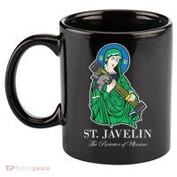 St. Javelin Protector Of Ukraine 11oz C Handle Ceramic Mug