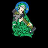 St. Javelin Protector Of Ukraine 16oz Travel Tumbler