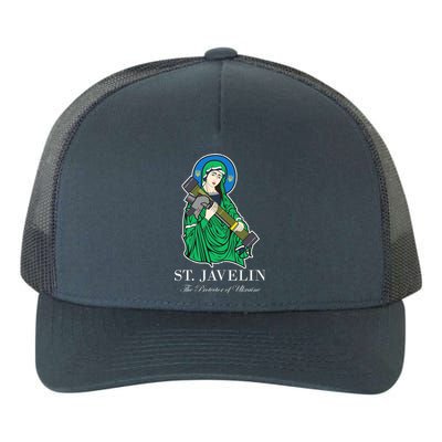 St. Javelin Protector Of Ukraine Yupoong Adult 5-Panel Trucker Hat