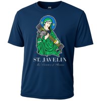 St. Javelin Protector Of Ukraine Cooling Performance Crew T-Shirt