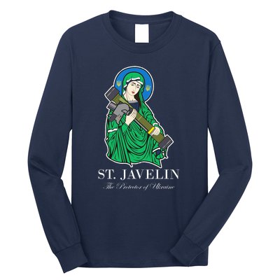 St. Javelin Protector Of Ukraine Long Sleeve Shirt