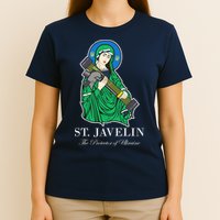 St. Javelin Protector Of Ukraine T-Shirt