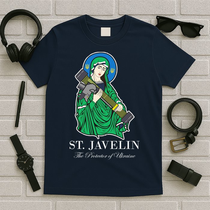 St. Javelin Protector Of Ukraine T-Shirt