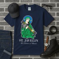 St. Javelin Protector Of Ukraine Tall T-Shirt