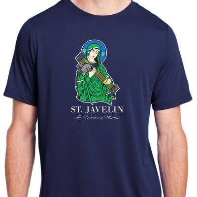 St. Javelin Protector Of Ukraine Adult ChromaSoft Performance T-Shirt