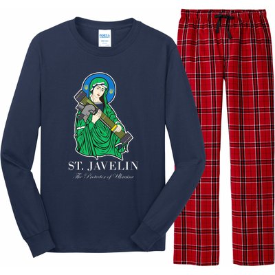 St. Javelin Protector Of Ukraine Long Sleeve Pajama Set