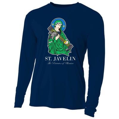 St. Javelin Protector Of Ukraine Cooling Performance Long Sleeve Crew