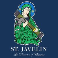 St. Javelin Protector Of Ukraine Youth Performance Sprint T-Shirt