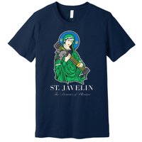 St. Javelin Protector Of Ukraine Premium T-Shirt