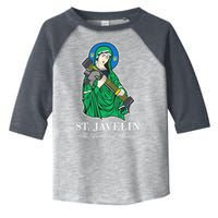 St. Javelin Protector Of Ukraine Toddler Fine Jersey T-Shirt