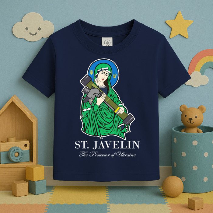 St. Javelin Protector Of Ukraine Toddler T-Shirt