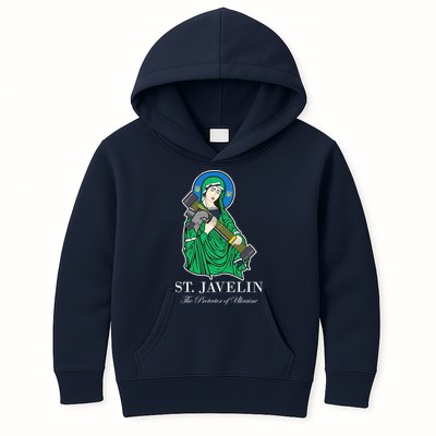 St. Javelin Protector Of Ukraine Kids Hoodie