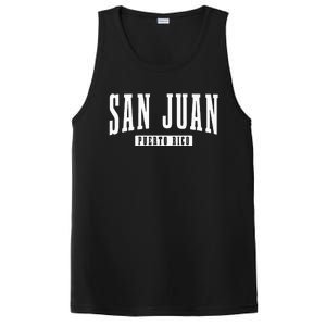 San Juan Puerto Rico Pride Puerto Rican Boricua PosiCharge Competitor Tank